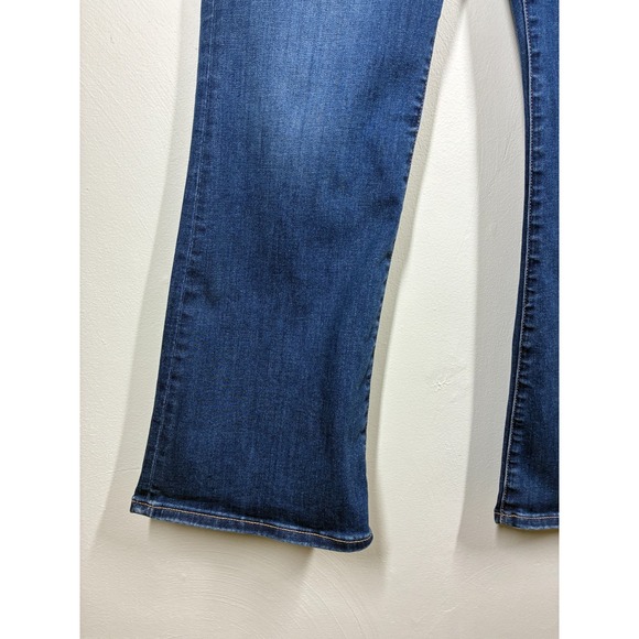 American Eagle Womens Jeans 14 Extra Short Kick Boot Flared Bootcut Stretchy - Picture 3 of 11